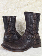 Italian Western Leather Boots