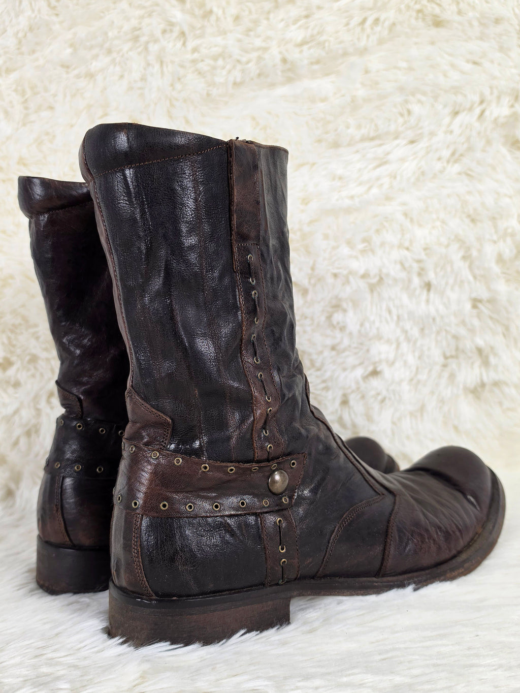 Italian Western Leather Boots