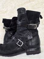 A.S.98 Double Belt Leather Boots