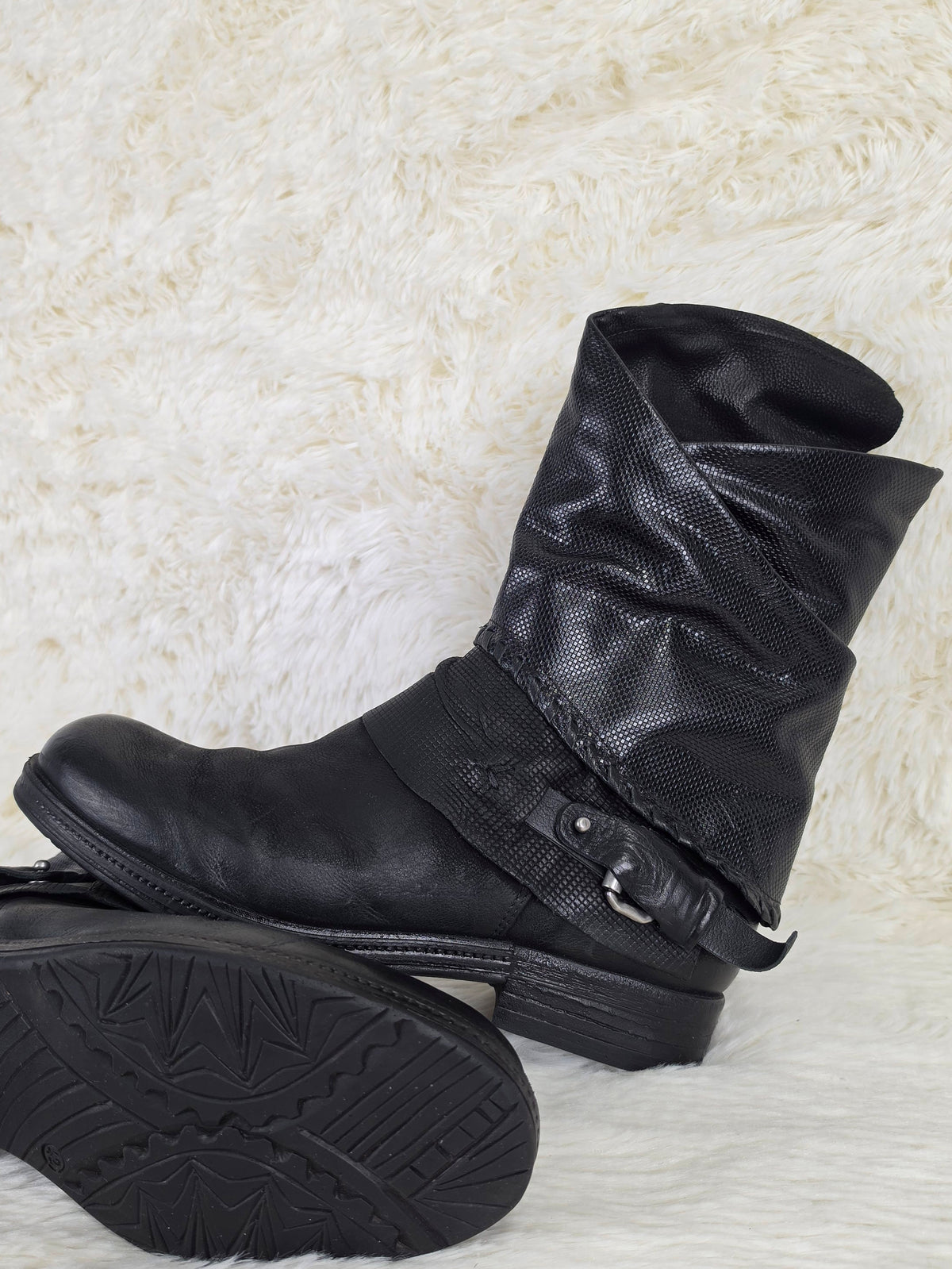 A.S.98 Double Leather Layer Boots