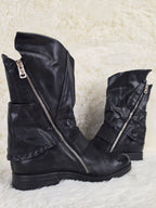 A.S.98 Double Leather Layer Boots