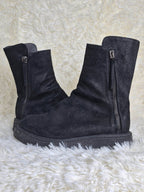 Cinzia Araia Distressed Leather Boots