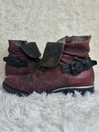 A.S 98 Cowboy Tongue Buckled Boots