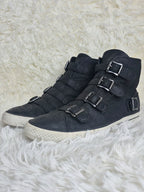 ASH Textured Leather Sneakers