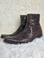 Italian Python Boots