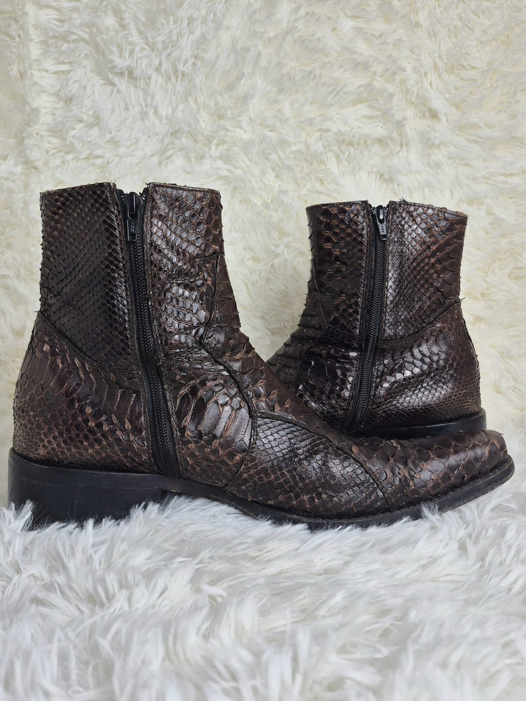 Italian Python Boots