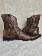 Damy Buckled Leather Boots