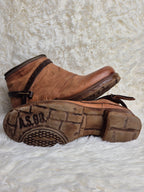 A.S 98 Leather Flap Boots