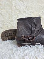 A.S 98 Double Leather Flap Boots