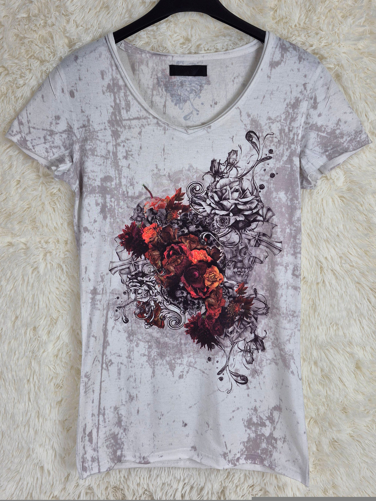 MIDAS Skull&Roses Graphic Tee