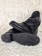 A.S 98 Distressed Flap Boots