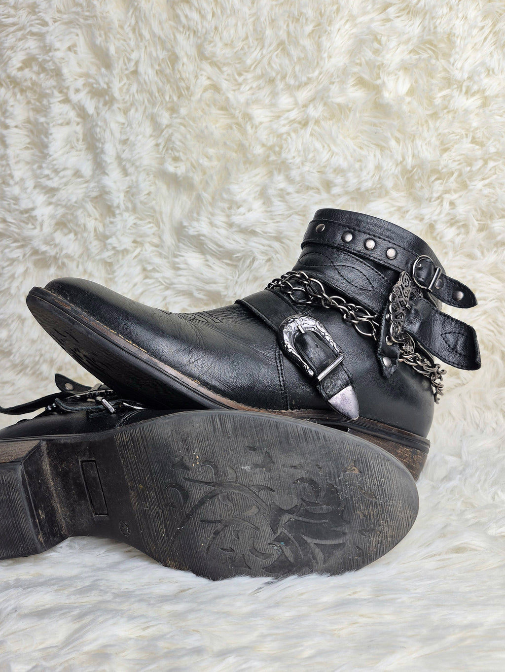 Italian Metal Charmed Boots