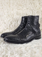 Italian Multi-Panel Python Boots