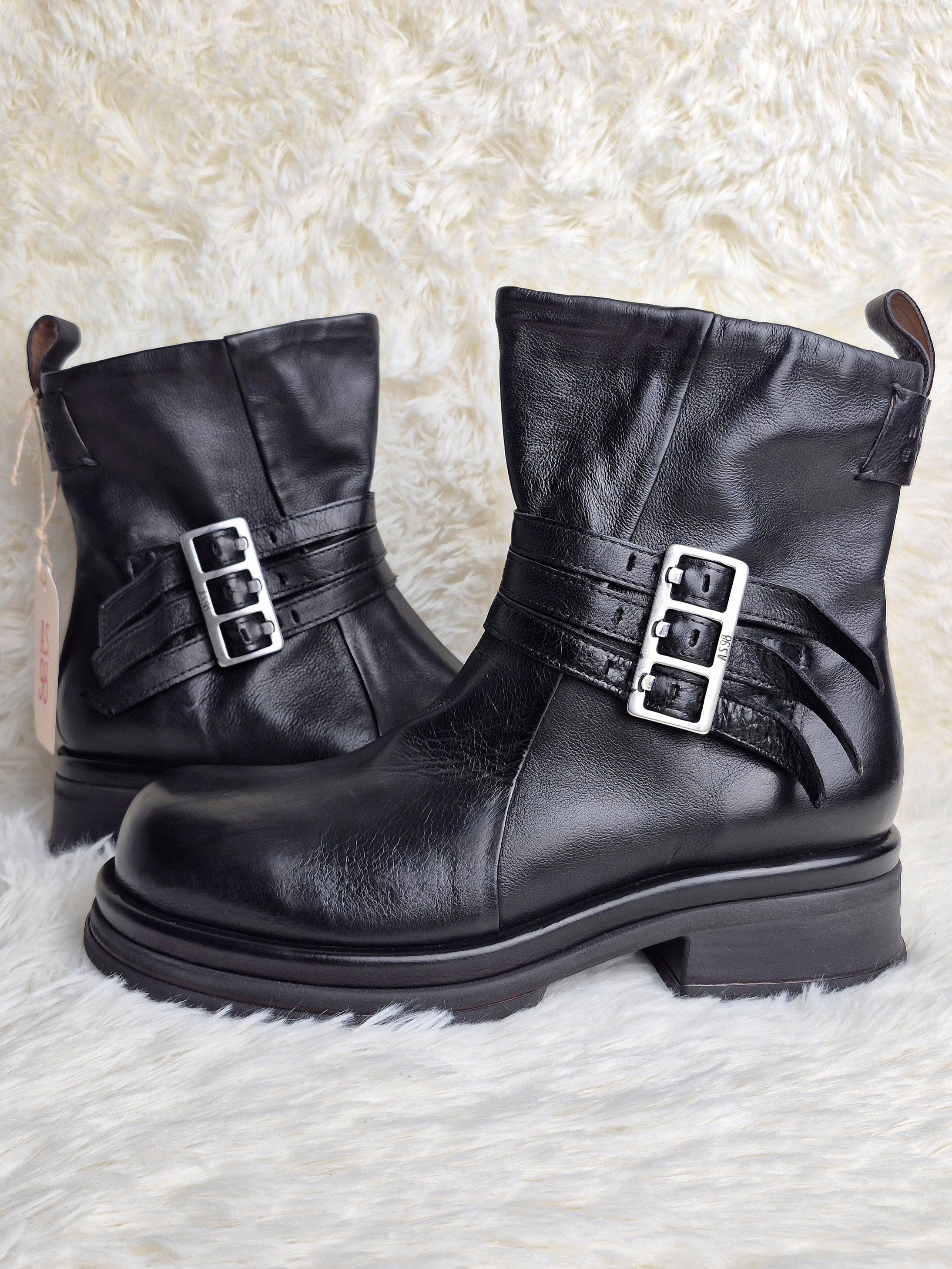 A.S 98 Triple Belt Boots