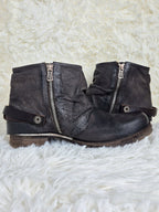 A.S 98 Double Leather Flap Boots