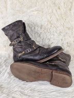 A.S 98 Weathered Flap Boots