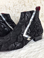 Jeffery West Metallic Charmed Boots
