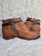 A.S 98 Leather Flap Boots