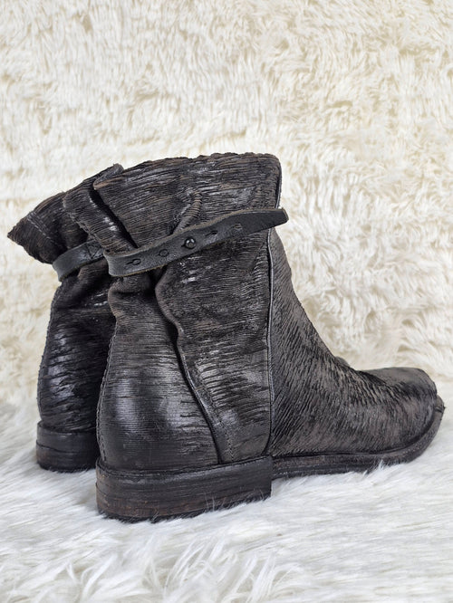 A.S.98 "Scratched" Leather Boots