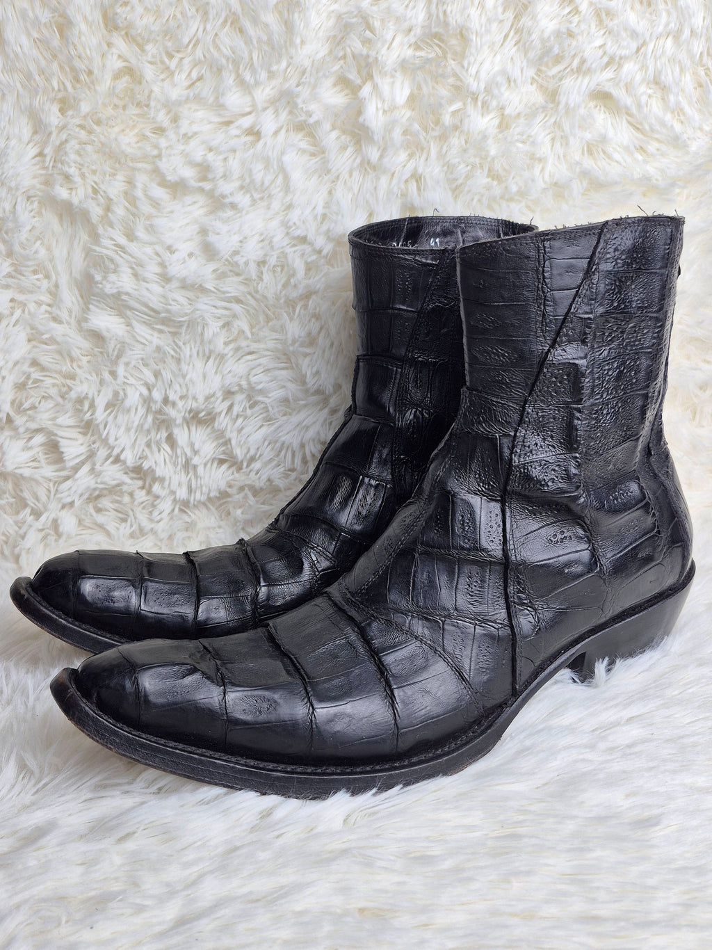 Gianni Barbato Crocodile Boots