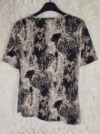 Semantic Design Leopard Mesh Tee