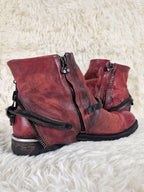A.S.98 Leather Wrap Boots