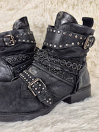 Mjus Silver Charmed Boots