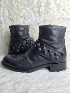 JBR Studded Strap Boots