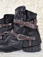 Charmed Black Leather Boots