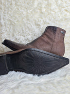 New Rock Steel Heel Python Boots