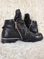 A.S 98 Distressed Flap Boots