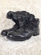 A.S 98 Distressed Flap Boots