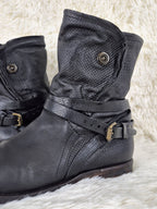 A.S.98 Textured Flap Boots