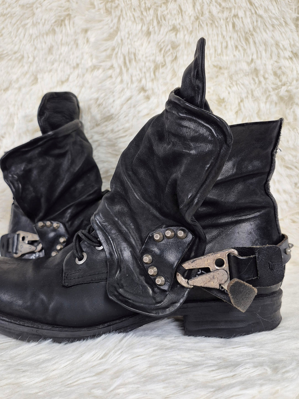 A.S.98 Slouchy Flap Boots