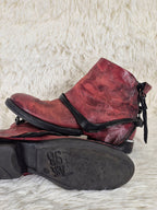 A.S.98 Leather Wrap Boots