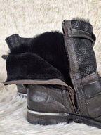 A.S.98 Fur-Lined Leather Boots