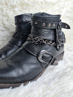 Italian Metal Charmed Boots