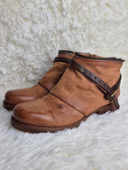 A.S 98 Leather Flap Boots