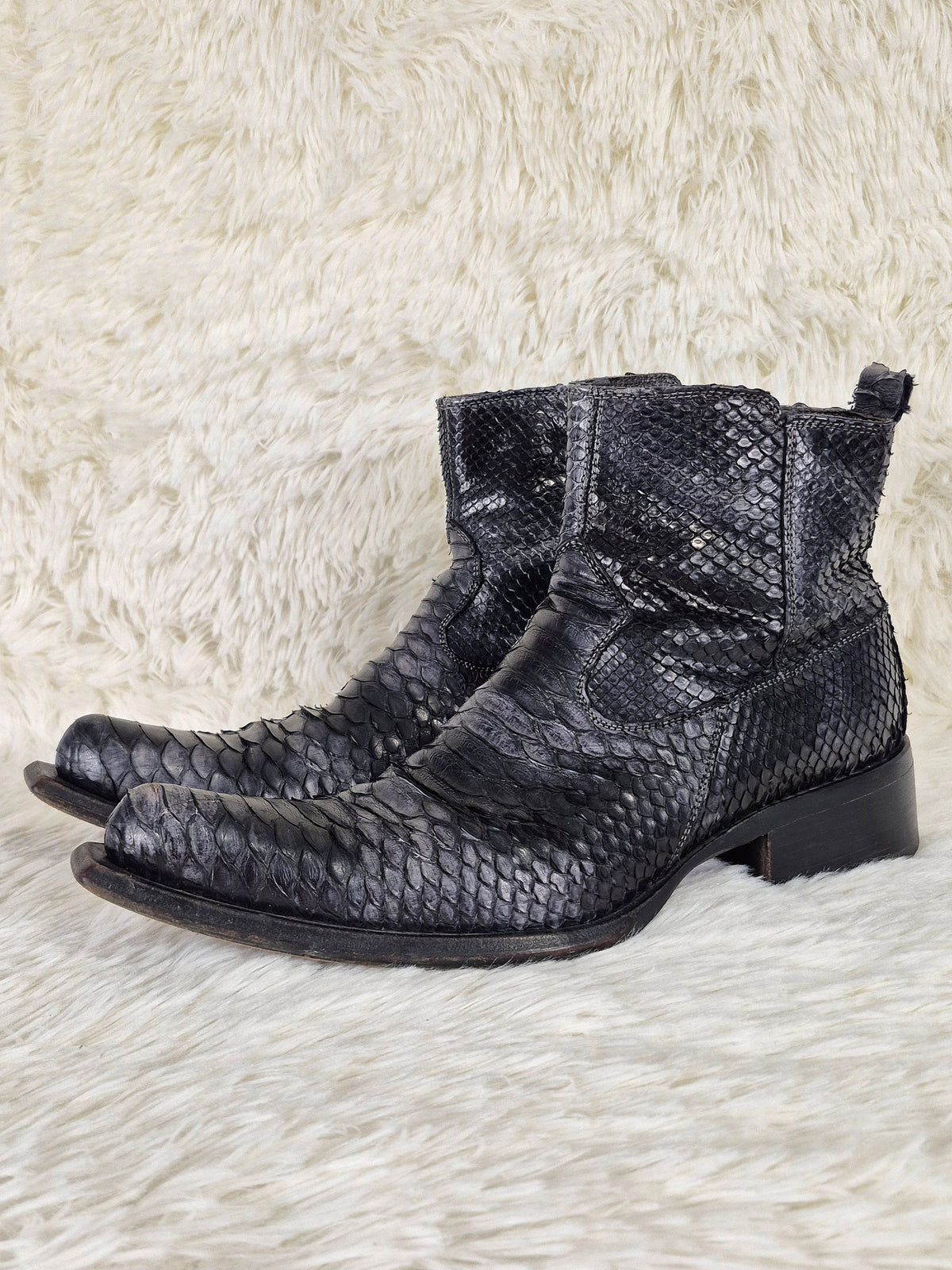Italian Python Boots