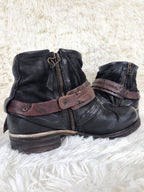 A.S.98 Buckled Cowboy Boots