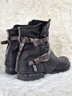 Charmed Black Leather Boots
