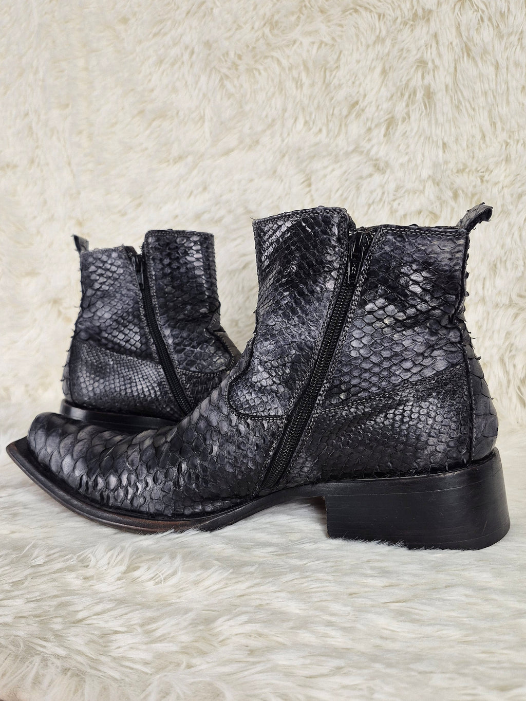 Italian Python Boots