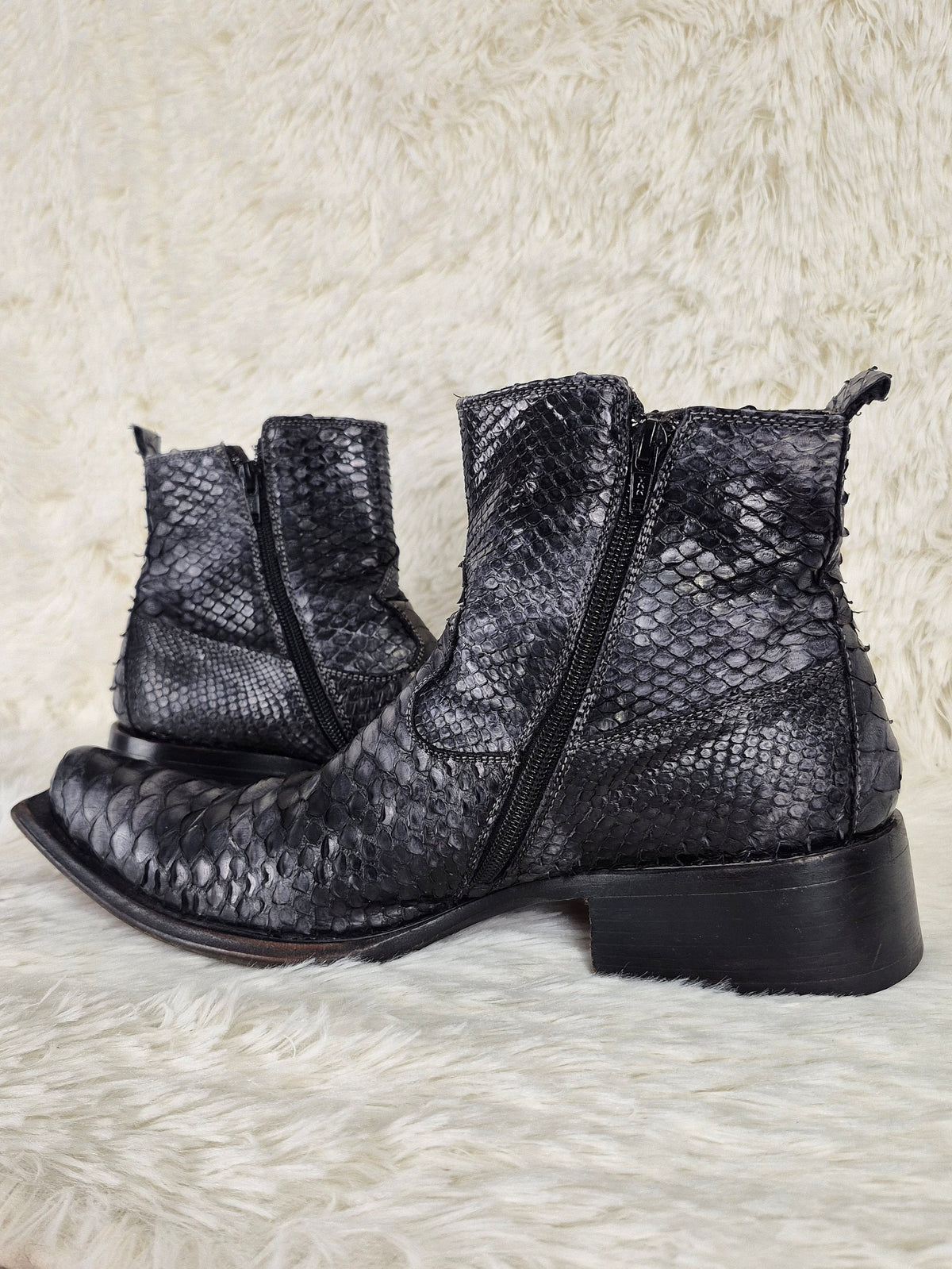 Italian Python Boots