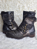 A.S 98 Studded Leather Boots