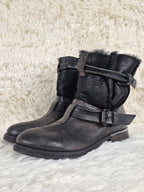 A.S.98 Fur-Lined Leather Boots