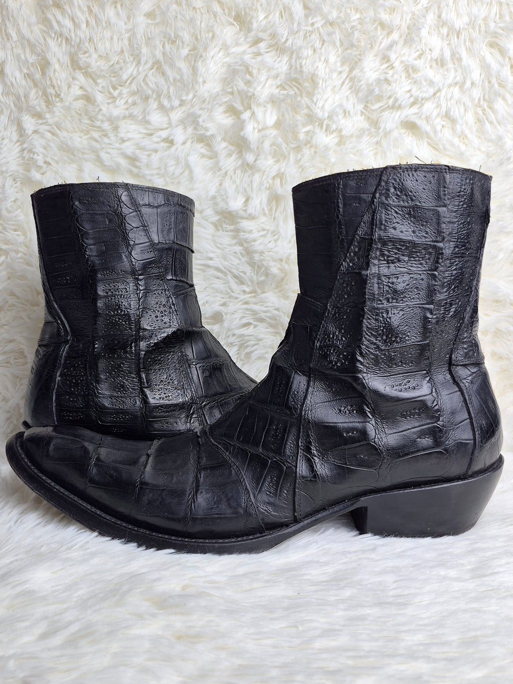 Gianni Barbato Crocodile Boots