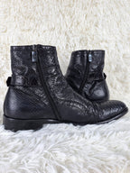 Italian Multi-Panel Python Boots